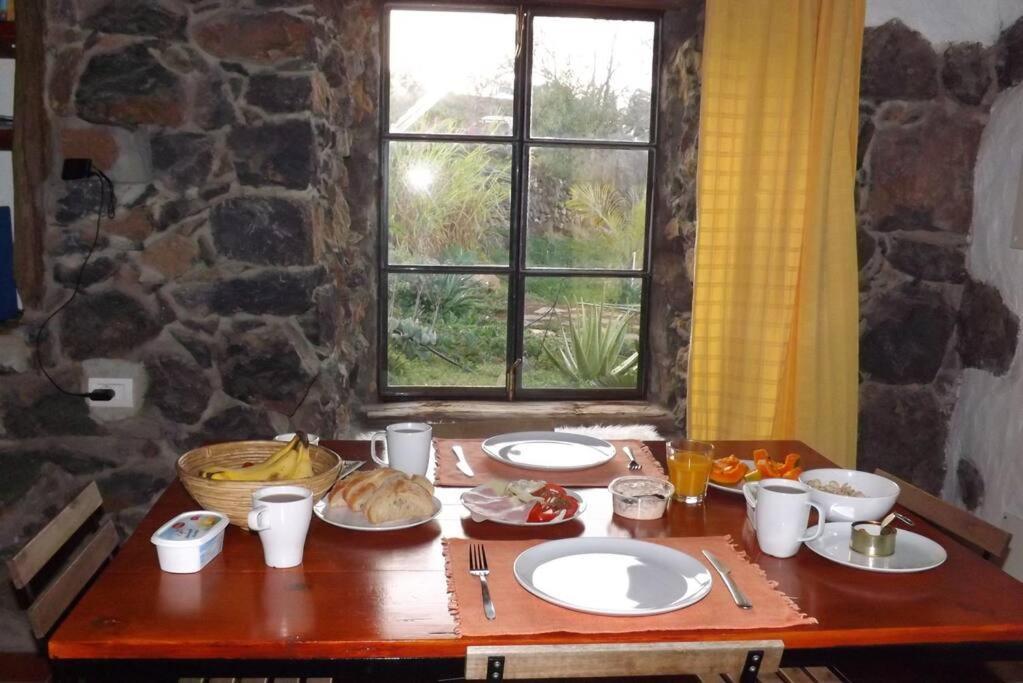 Casita En El Campo Con Vista Al Oceano Villa Tijarafe Dış mekan fotoğraf
