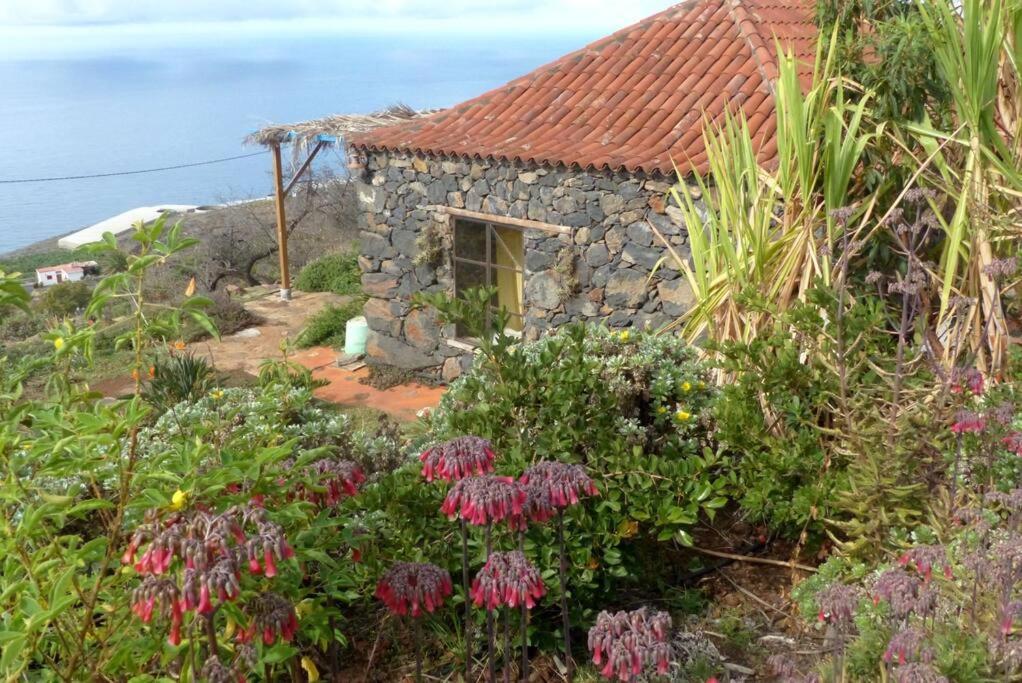 Casita En El Campo Con Vista Al Oceano Villa Tijarafe Dış mekan fotoğraf