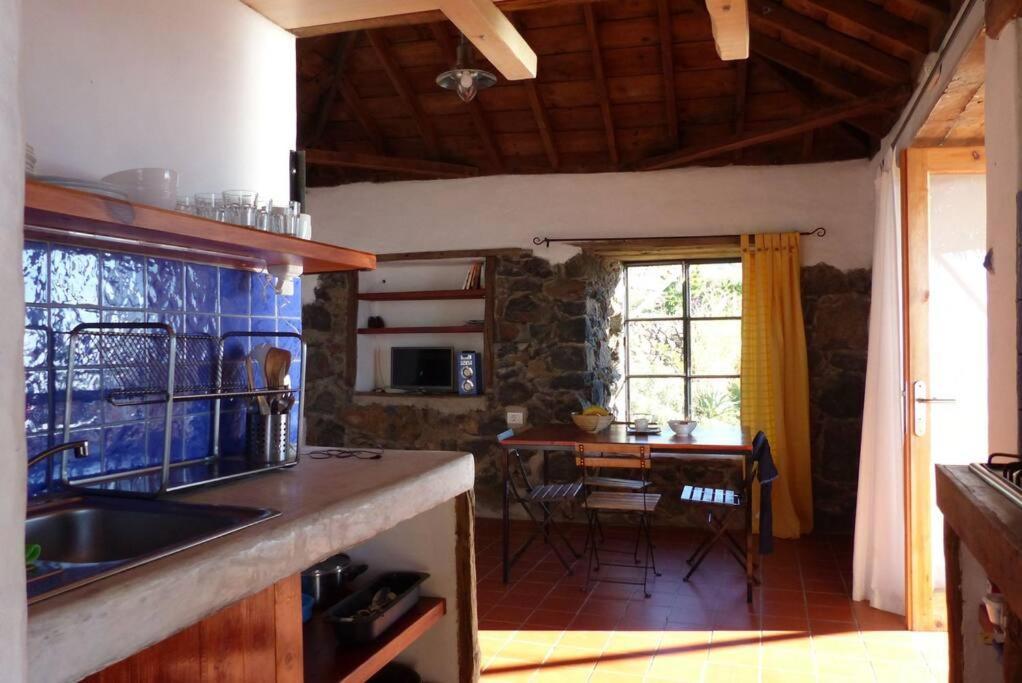 Casita En El Campo Con Vista Al Oceano Villa Tijarafe Dış mekan fotoğraf